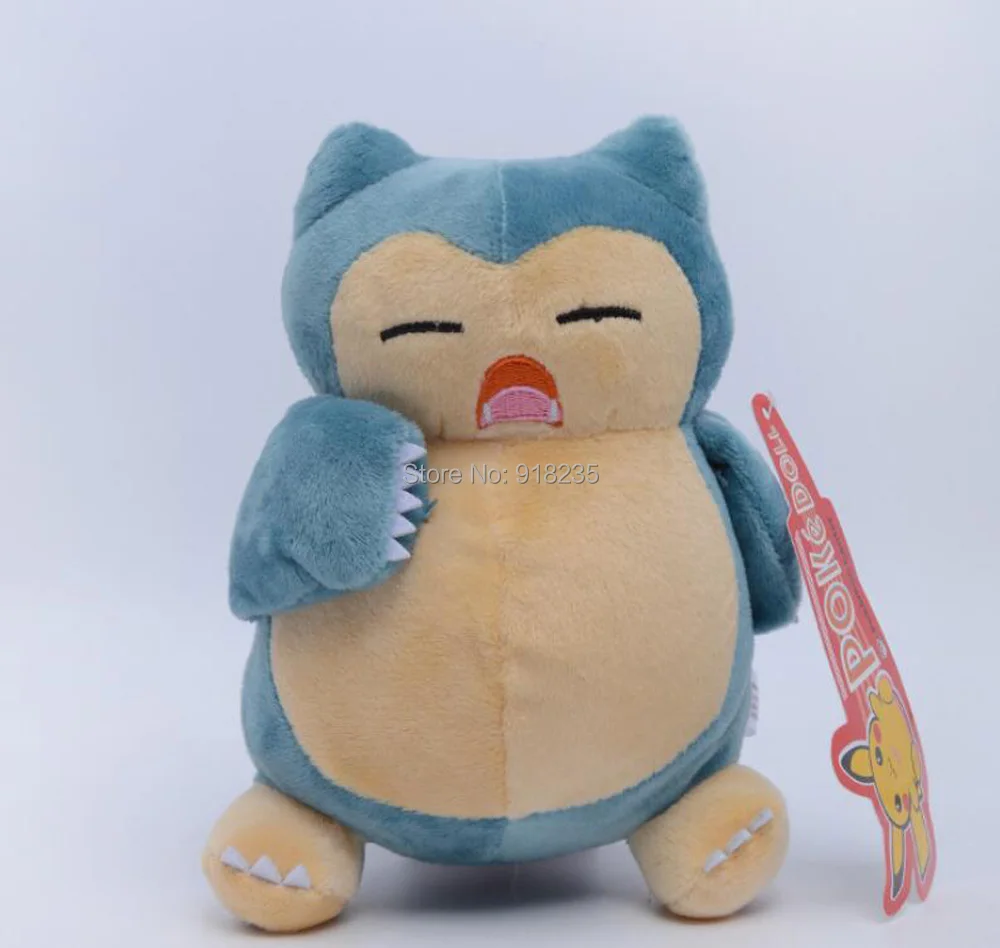 10/лот подлинный Snorlax 7," плюшевая кукла мягкая игрушка