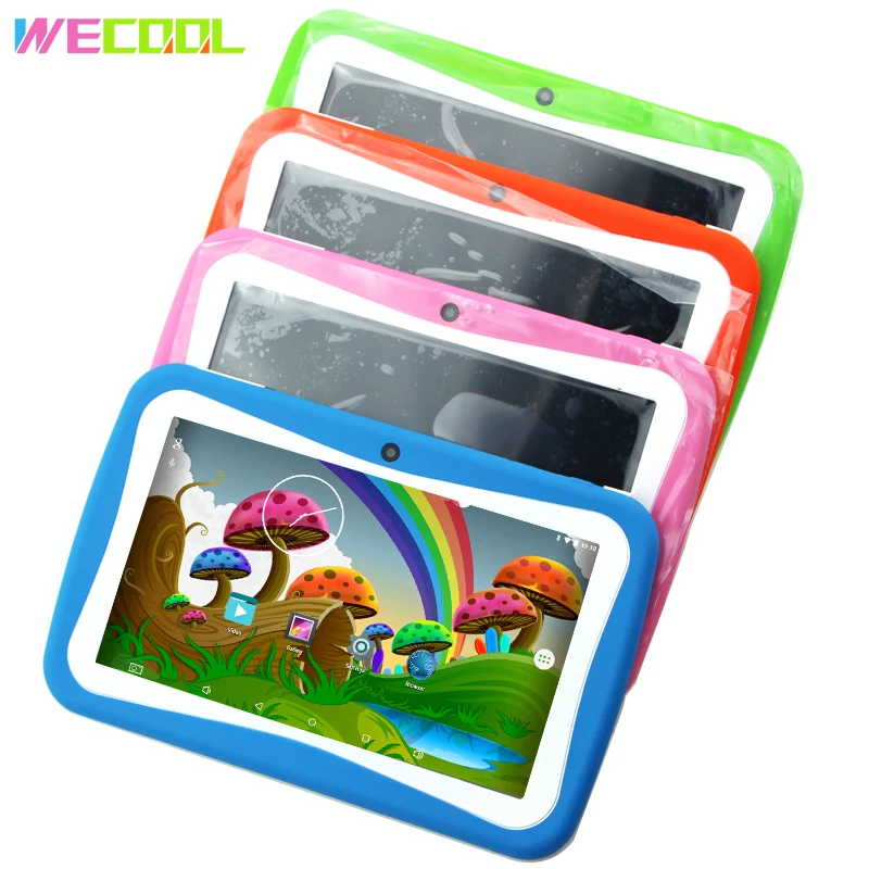 Оригинальный 7 дюймовый планшетный ПК WeCool для детей 8 Гб четырехъядерный Android BabyPAD