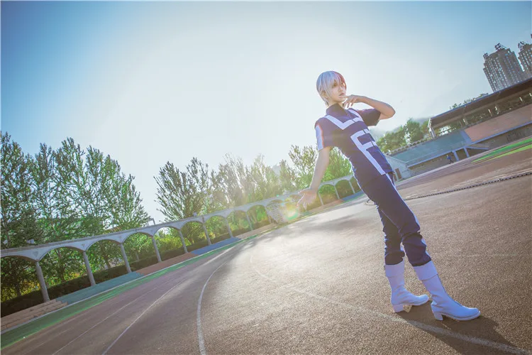 Костюм для косплея Моя геройская Академия из японского Аниме Boku no Hero Bakugou Katsuki/Iida
