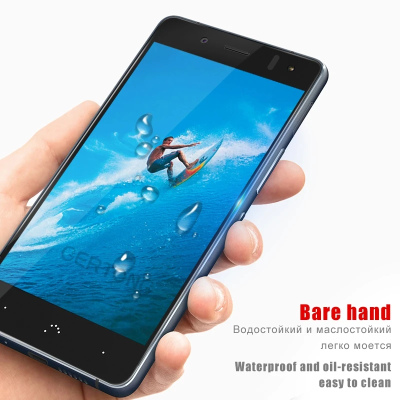 GerTong полное покрытие из закаленного стекла для BQ Aquaris V Plus U2 Lite ультратонкая Защитная пленка для экрана для BQ Aquaris X Pro