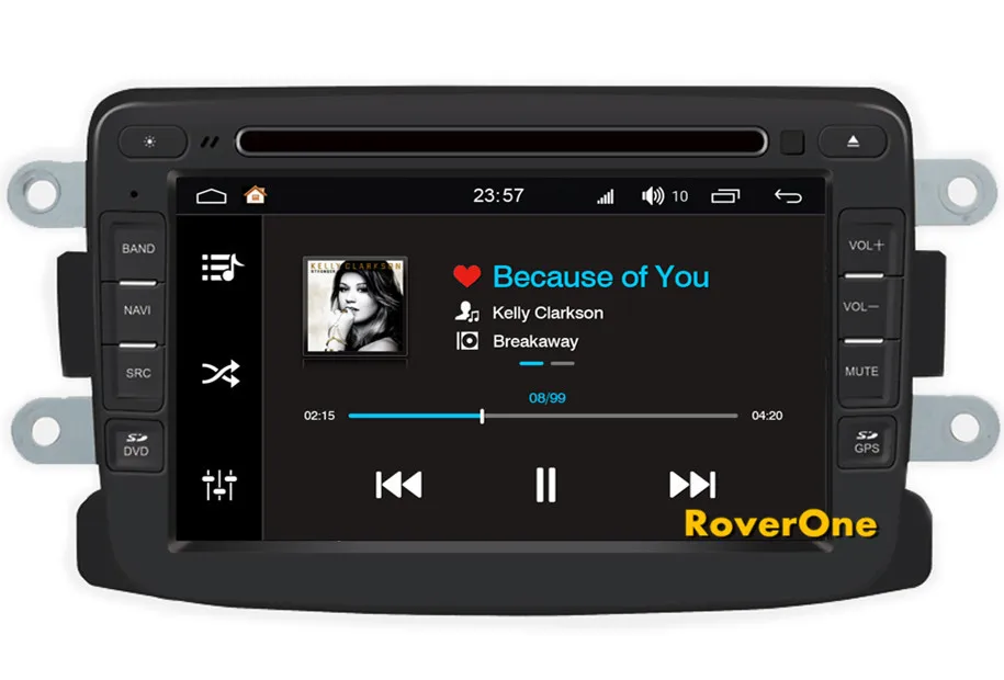 Для Renault Lodgy Symbol II Thalia Tondar Android 8,0 Авторадио gps навигация Nav Bluetooth Автомобильный медиаплеер Радио Стерео DVD