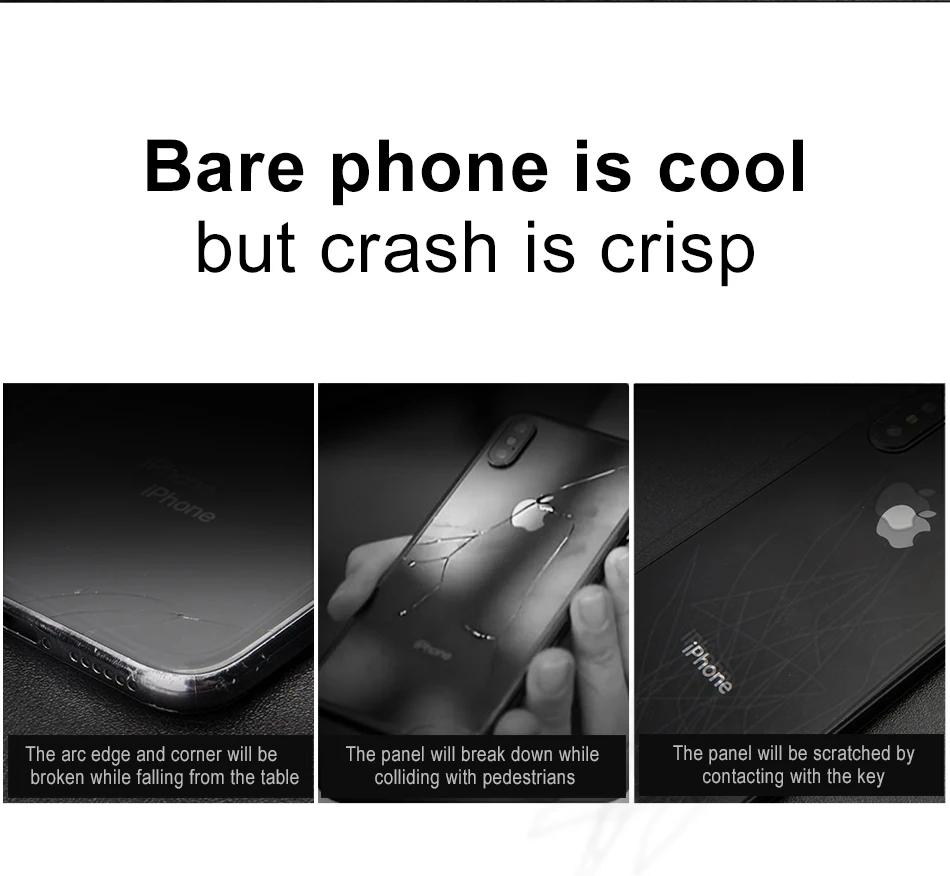 Защитная пленка Baseus на заднюю панель из закаленного стекла для iPhone Xs Max, защитная пленка на заднюю часть для iPhone Xs