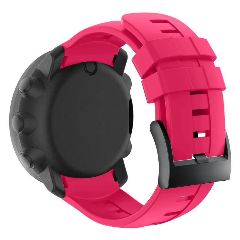 Силиконовые часы ремешок для Suunto AMBIT3 вертикальный браслет для Suunto траверс/Alpha/Spartan Замена ремешков с инструментами