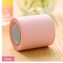 Refill -Pink Креативный простой клейкий скотч блокнот для заметок, блокнот, канцелярские товары, бумажные наклейки для заметок, офисные школьные принадлежности - Цвет: Refill -Pink