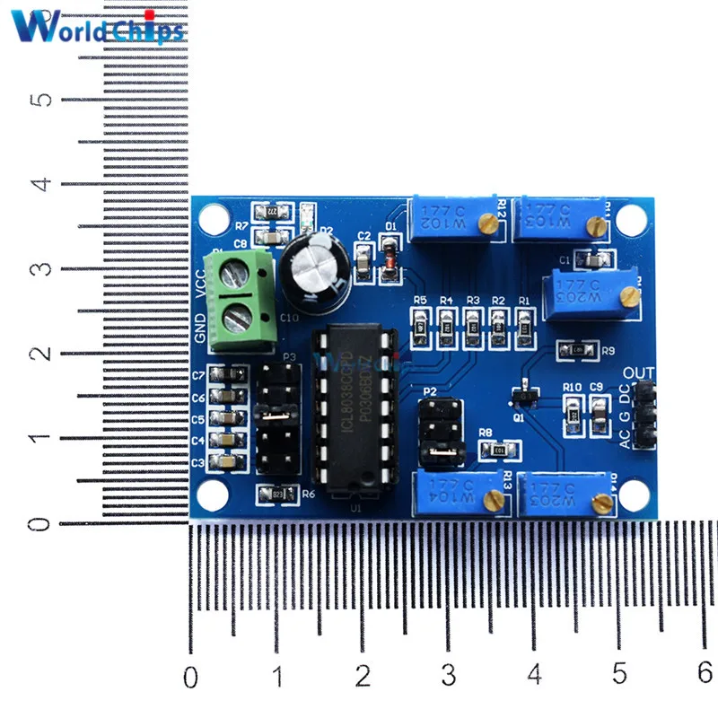 ICL8038 генератор сигналов Средняя/низкая частота 10 Гц 450 кГц