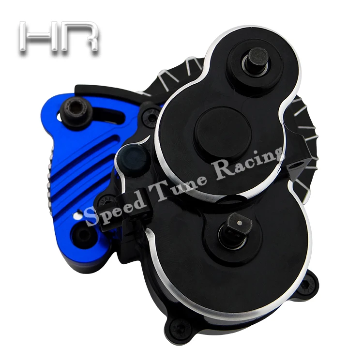 Горячие гонки HR cnc сплав алюминиевый коробка передач Чехол для Traxxas E-REVO Summit