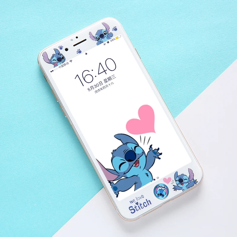 Закаленное защитное стекло с мягкими краями для iPhone 6 6s plus|Защитные стёкла и