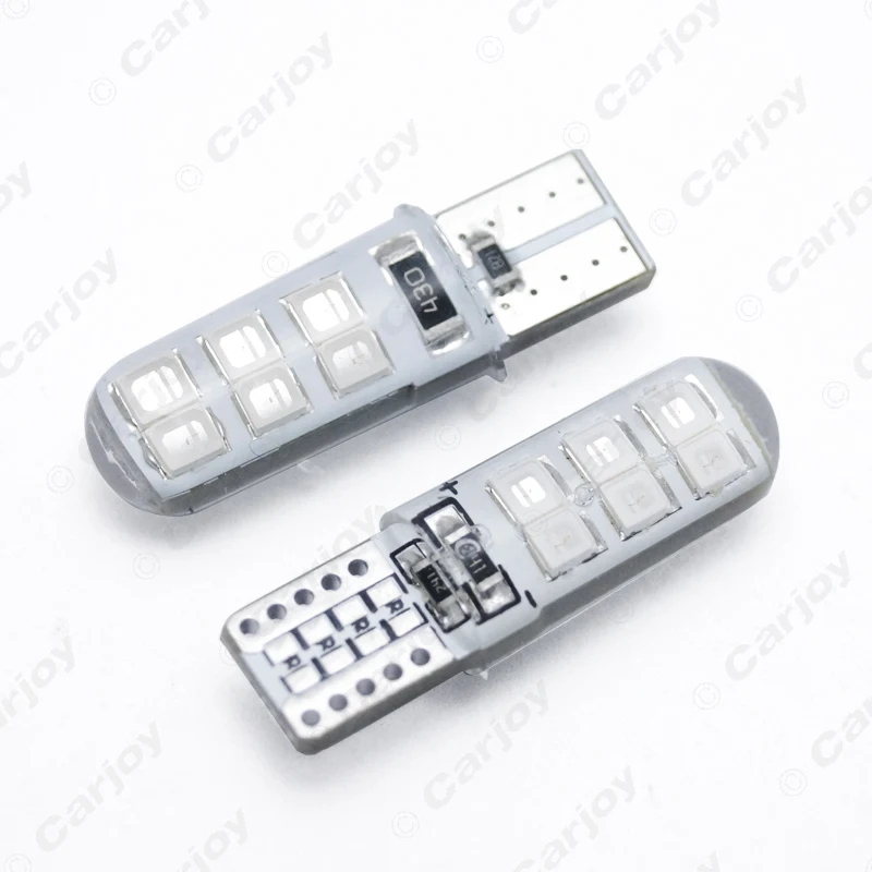 LEEWA 200 шт. Автомобильные светодиодные лампы T10 194 168 W5W 2835 с чипом 12SMD | Автомобили и
