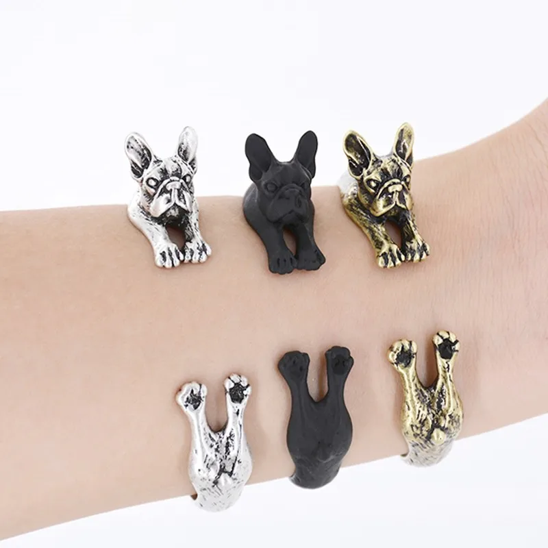 

Новый Boho Французский бульдог любовь браслет Femme хиппи браслеты с собакой Femme Пара Браслеты для женщин ювелирные изделия Рождественский пода...