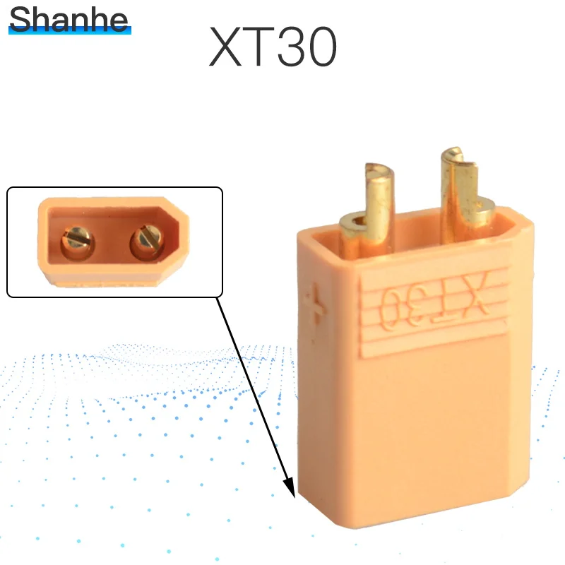 XT30 5PCS 5 шт. Женский Мужской XT30 XT60 XT90 штекер Мужской Женский Пуля разъем Вилки для RC Lipo батареи разъемы - Цвет: XT30 5PCS