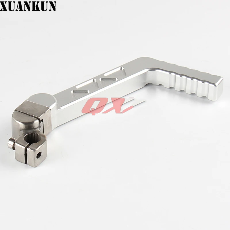 XUANKUN 50 70 110 125cc маленький гоночный мини внедорожный мотоцикл рычаг запуска