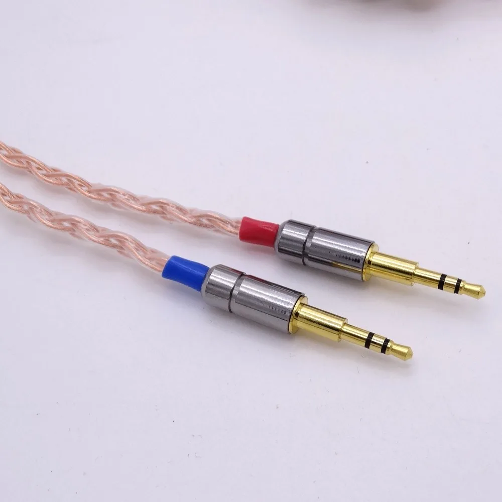 2 5 м HiFi кабель для наушников обновленный Hi-End 8 ядер 5N OCC Hifman HE1000 HE400S He400i HE-X HE560 Oppo PM-1
