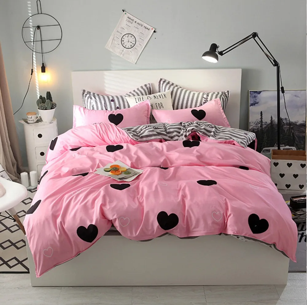 Twin Queen Single Double Bed Bedding Set Bedclothes Bedroom Linens Duvet Cover Sheets Pillowcase Home Textile Polar Bear | Дом и сад