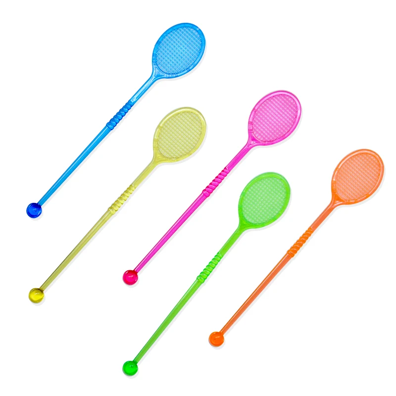 50 шт. Теннисная ракетка Коктейльная соломинка для помешивания размешиватели