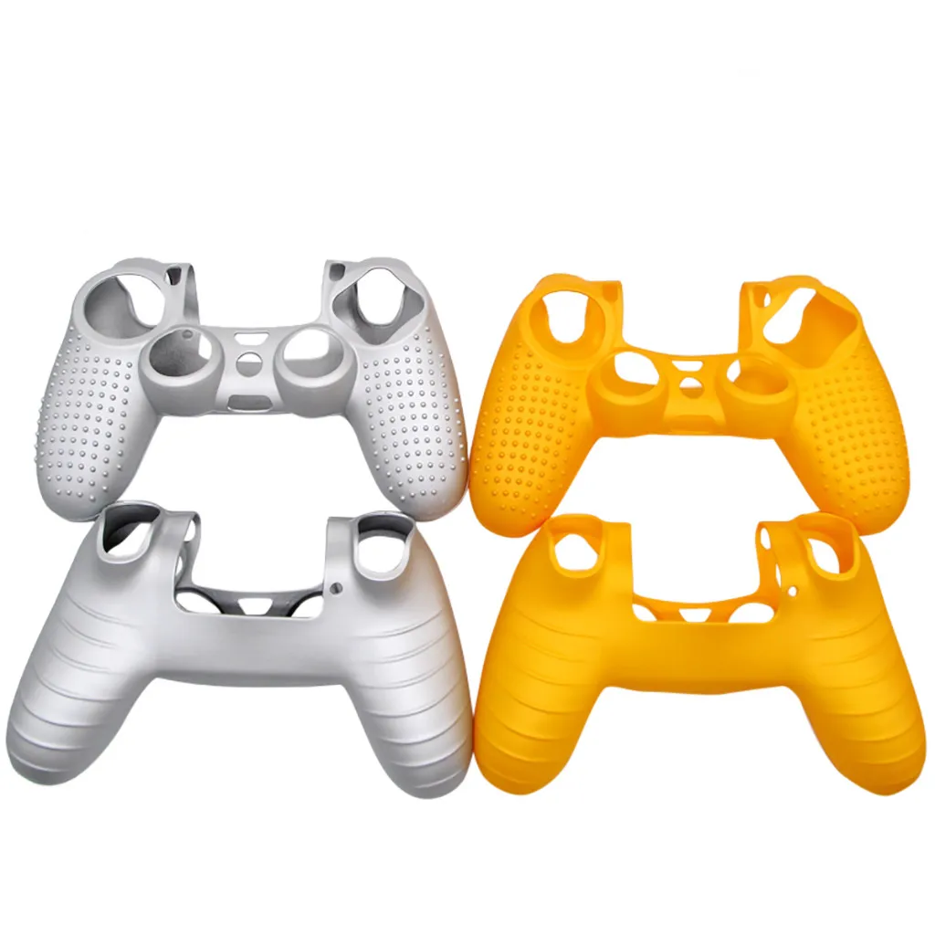 Мягкий Камуфляжный нескользящий Силиконовый чехол для Sony PlayStation Dualshock 4 PS4 DS4 Pro Slim