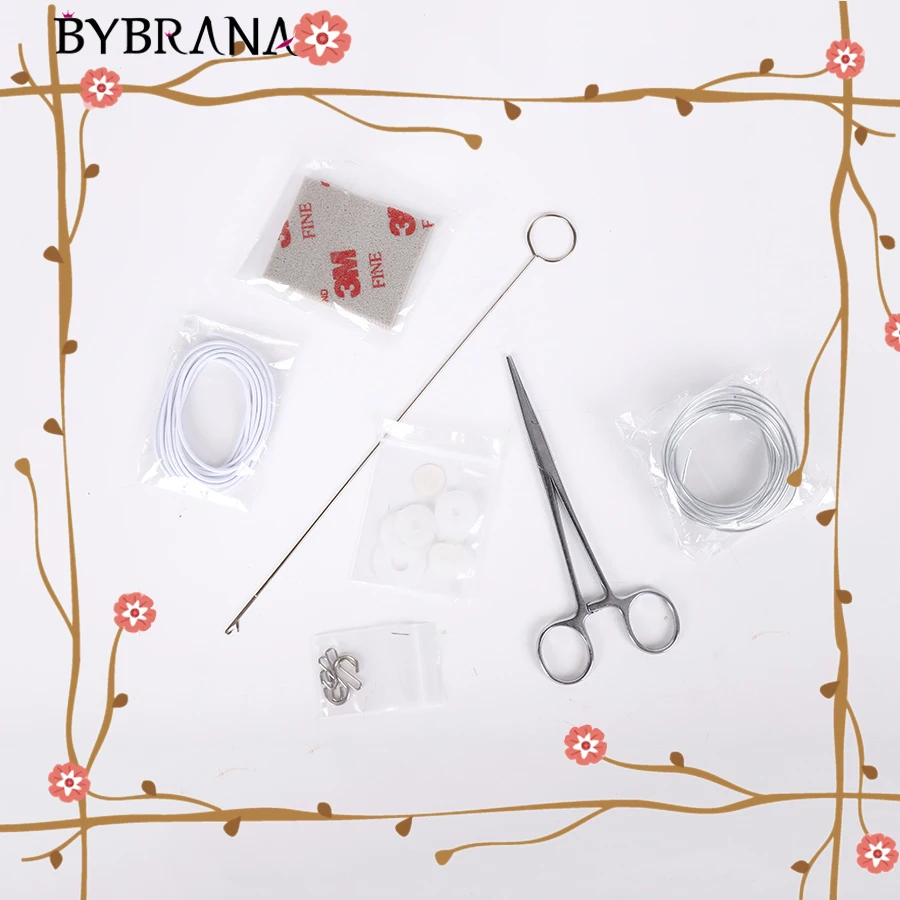 

Bybrana BJD.DD Doll With Pull Tongs Hook Aluminum Line Rubber Band Gasket Daily Maintenance Adjustment Adjustment Kit]