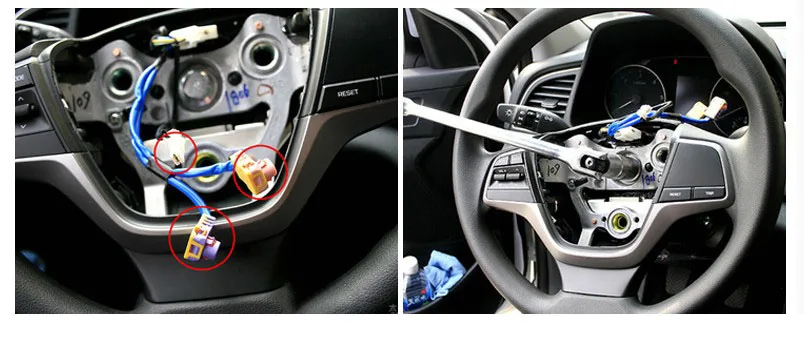 HXQQT для hyundai подвижный воротник Solaris 1.6l автомобильные вентиляторы подарок Bluetooth телефон круиз контроль руль кнопки переключатель черный