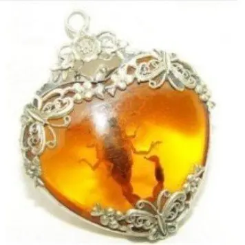 Редкая тибетская Серебряная Инкрустация подвеска-Скорпион для ожерелья очень