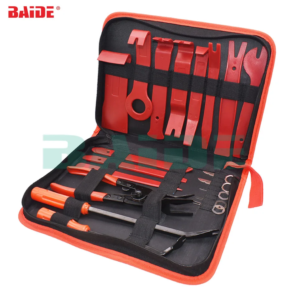 19 шт./набор пластиковые клипсы для автомобильного радиоприемника | Инструменты