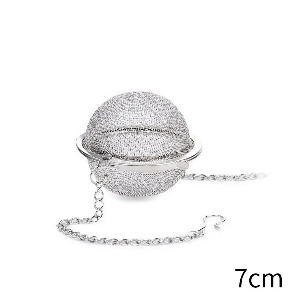 Горячая Распродажа шарики для приправ из нержавеющей стали сетчатые ситечко