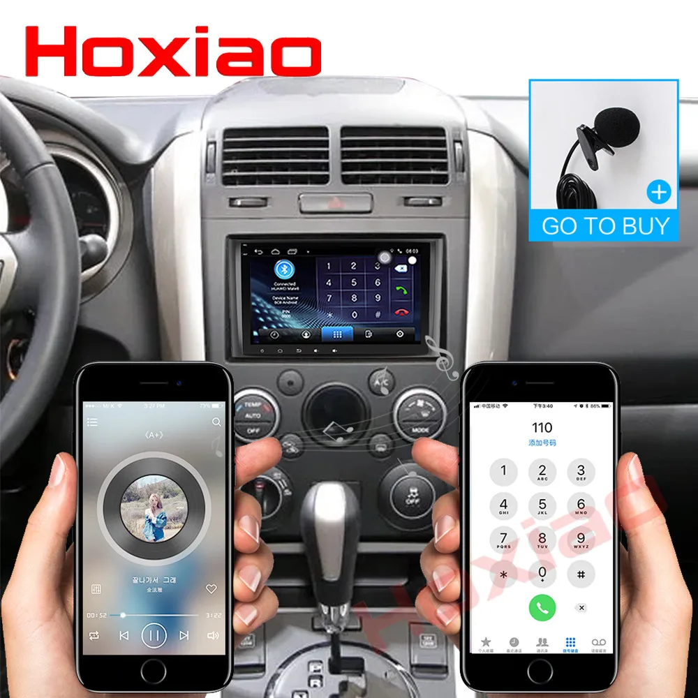 Автомагнитола для Suzuki Grand Vitara Escudo JT 2007 2013 8 дюймов 1024*600 Android gps стерео 2 din dvd плеер