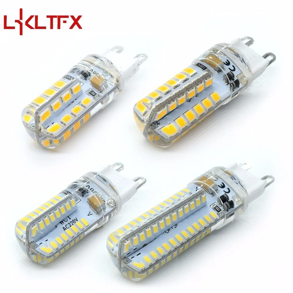 2017 новые лампы COB затемнения люстра заменить галогенные G9|smd 220v|3014 smdlampada led |