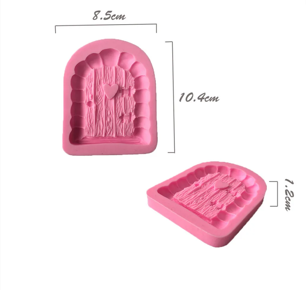 Мультяшная дверь в форме сказочной истории силиконовые формы для помадки