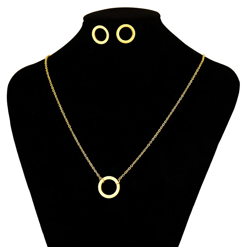 Женский комплект ювелирных изделий Baoyan набор из нержавеющей стали 316L