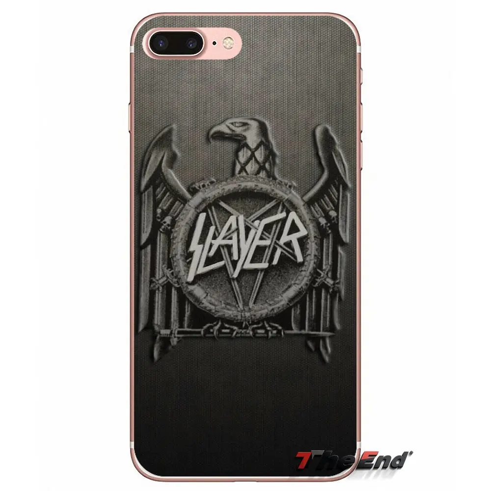 Контактная группа Slayer Логотип силиконовый чехол для телефона сумка HTC U11 One M7 M8 A9 M10
