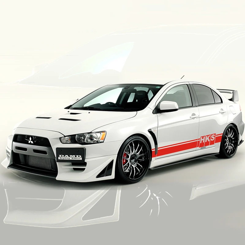 Автомобильный стикер TAIYAO для Mitsubishi Lancer Evolution EVO X Pajero Outlander Zinger Eclipse | Автомобили и