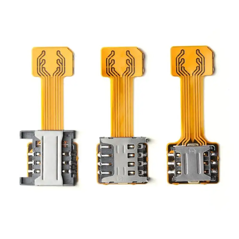 Гибридный двойной sim-карты для Micro SD TF адаптер для Android расширитель 2 нано Micro SIM адаптер для XIAOMI REDMI NOTE 3 4 5