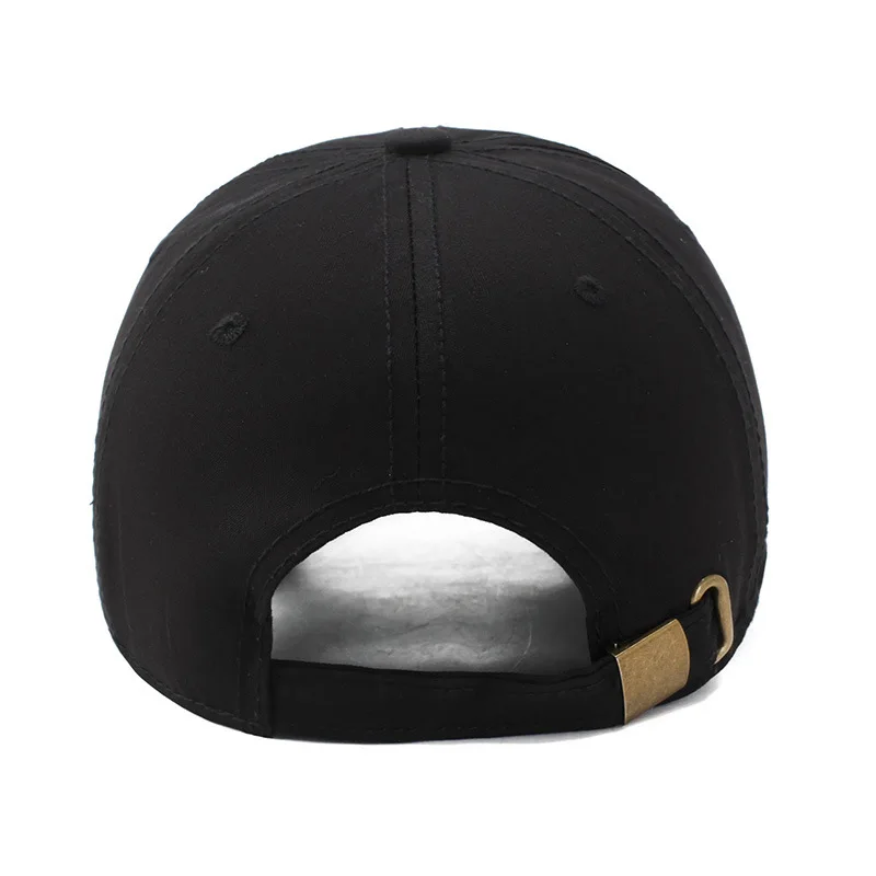 Бейсболка Мужская/Женская хлопковая однотонная с вышивкой|Мужские бейсболки| |