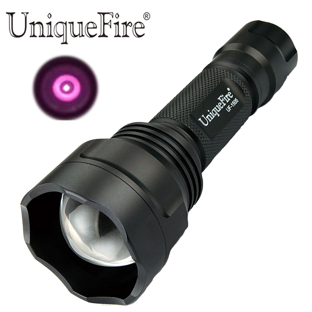UniqueFire портативное освещение UF 1505 940nm ИК светодиодный фонарик с 38 мм выпуклой