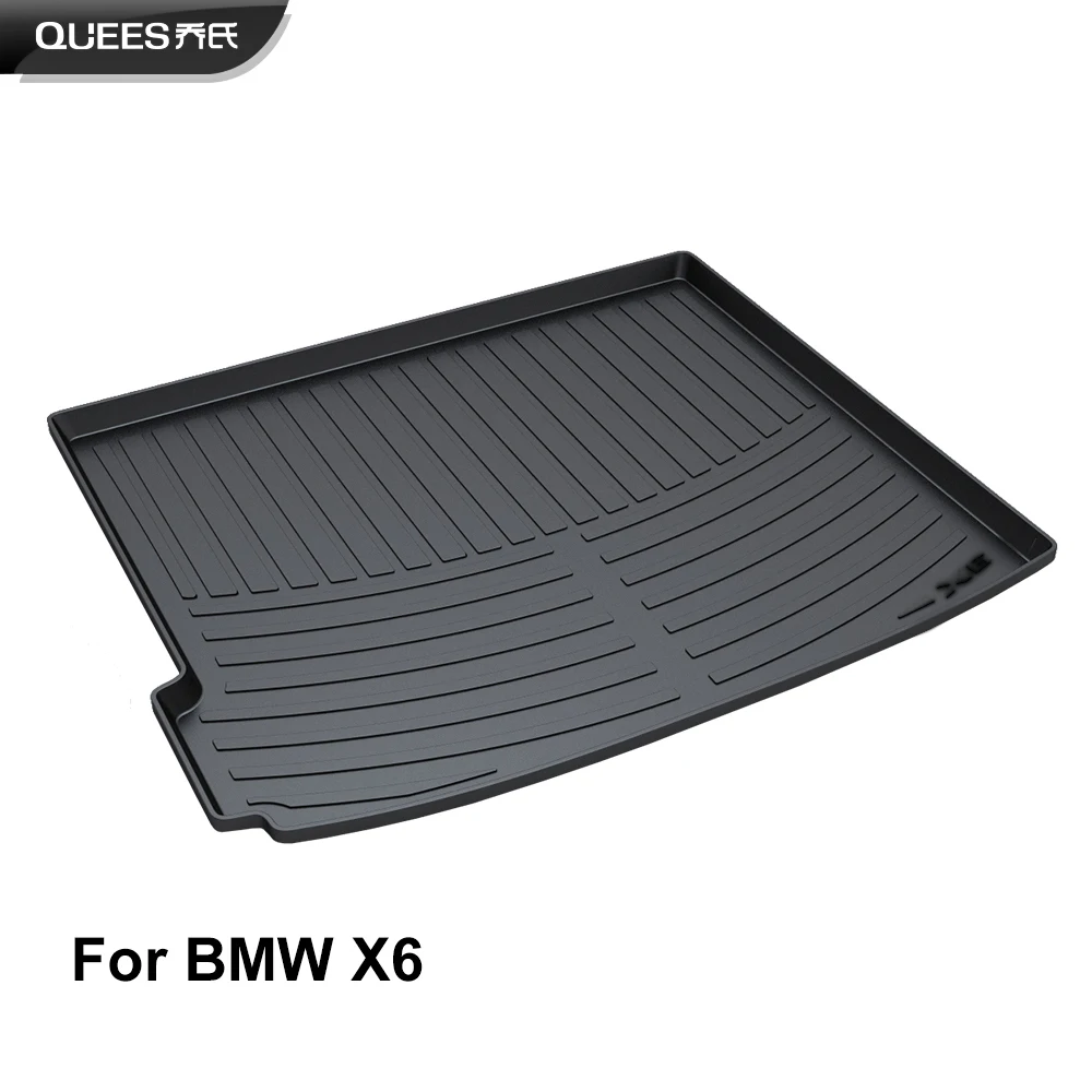 

QUEES Custom Fit Cargo Liner Boot Tray Trunk Floor Mat for BMW X6 E71 2008 2009 2010 2011 2012 2013 2014