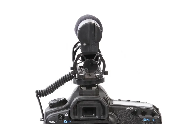 Высококачественный профессиональный внешний микрофон для Canon Nikon SLR DSLR DV Camera Camcorder