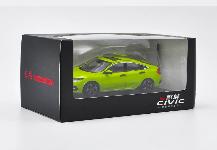 Оригинальный заводской автомобиль HON DA CIVIC 2019 1:43 игрушечный из сплава игрушки для