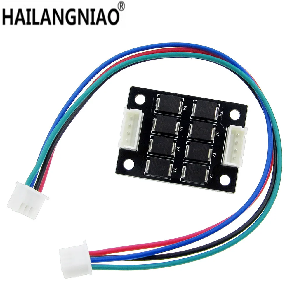 

5PCS MKS Smoother module 3d printer components diode board stepstick filter for stepper driver motor stepping smoother