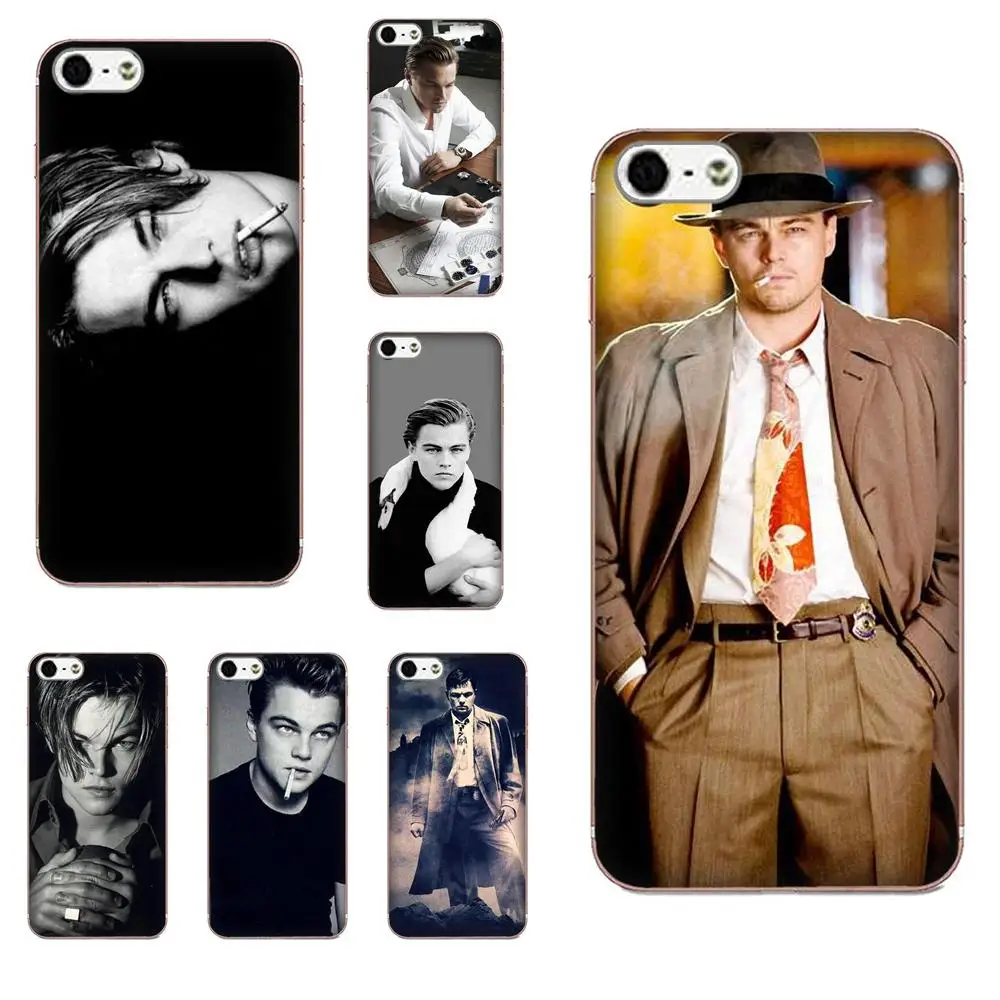 Мягкий термополиуретановый чехол для телефона Leonardo Dicaprio Young White Swan Portrait Xiaomi Redmi Mi