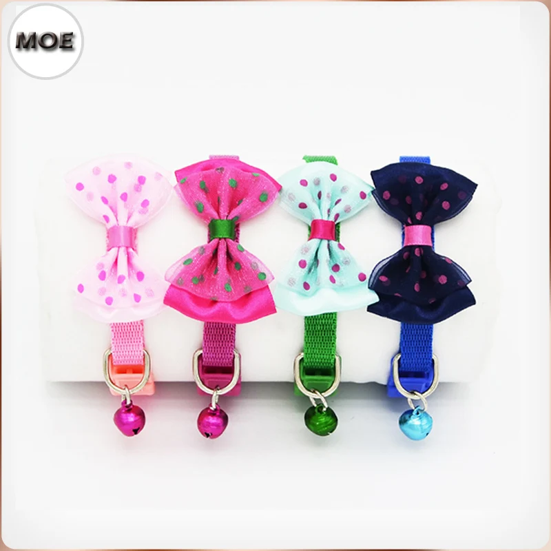 2017 г. восемь цветов на выбор милый бант с колокольчиком для собак и кошек