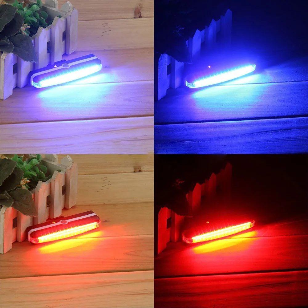 Светодиодный передний и задний фсветильник для велосипеда фара зарядка через