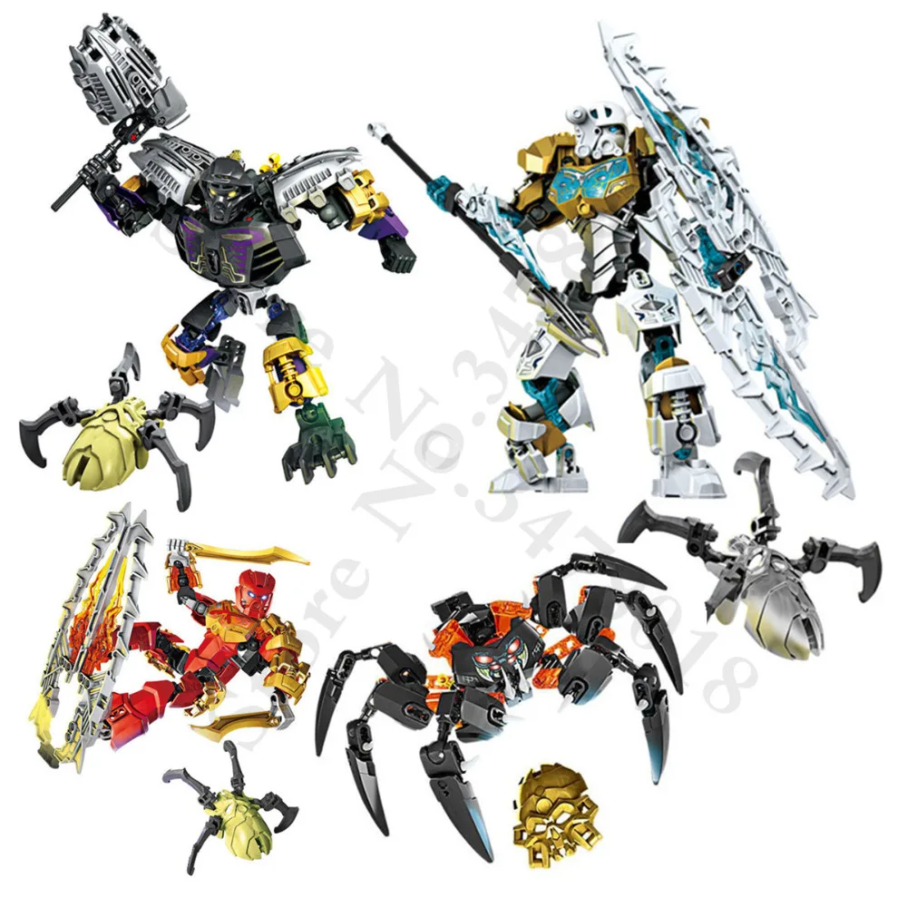 BionicleMask светильник для детей Kopaka Мастер Льда Bionicle строительный блок совместим с