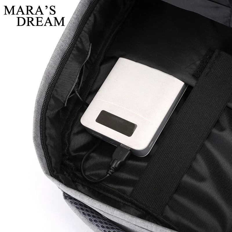 

Mara's Dream Unisex travel bag new large capacity waterproof Computer backpack solid color casual Men and Women bag