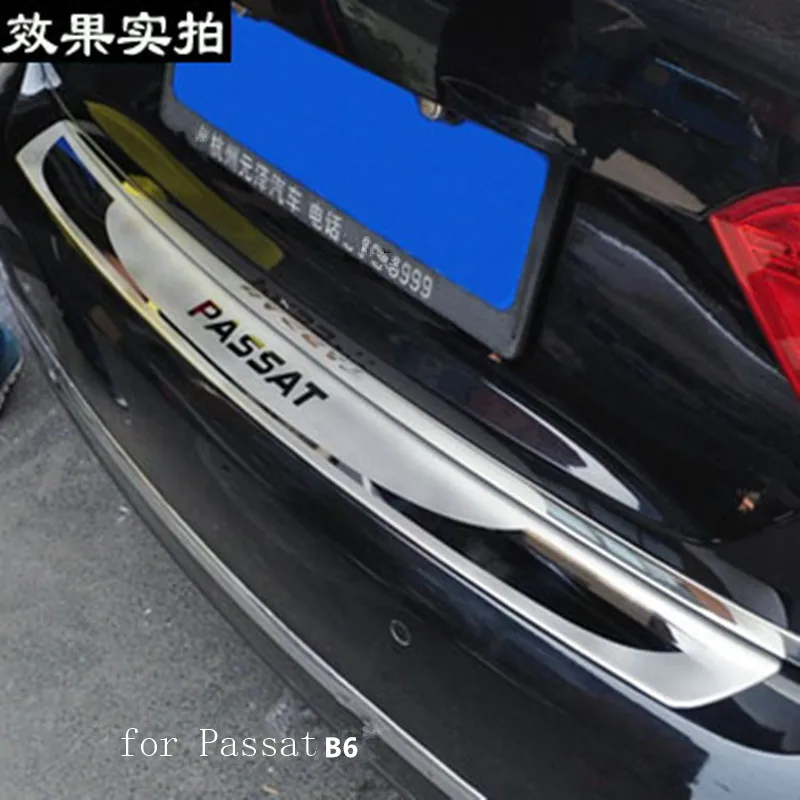 Автомобильные чехлы из нержавеющей стали 304 для Volkswagen Passat B6 2006 2011|Хромирование| |