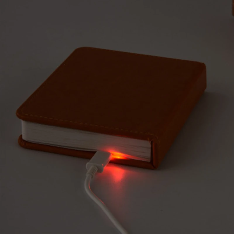 USB перезаряжаемая светодиодная книжная лампа для домашнего декора складная
