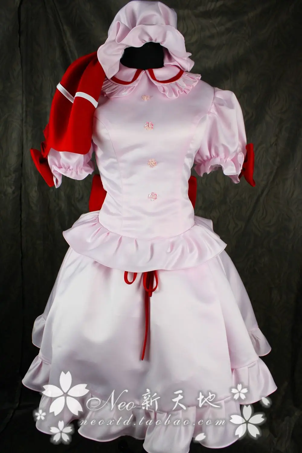 Костюм для косплея Алая ремилии Touhou Project полный комплект|remilia scarlet cosplay|cosplay