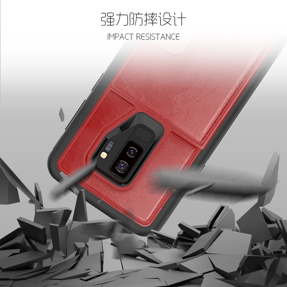 Многофункциональный чехол из искусственной кожи для мобильного телефона Samsung
