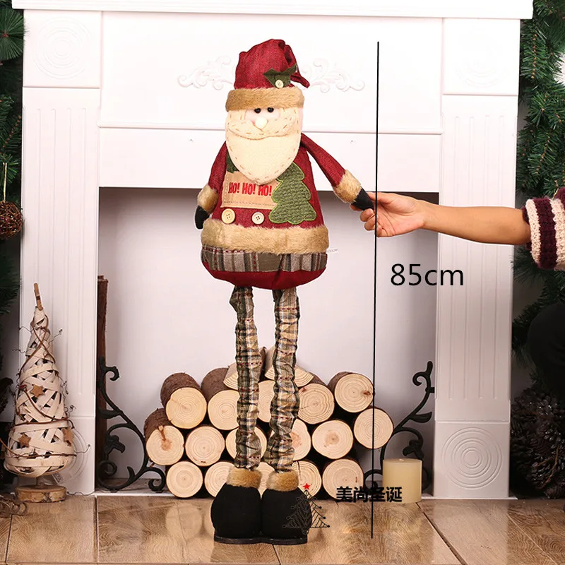 santa claus 154 Рождественская елка, украшение, Рождественский выдвижной Санта-Клаус, снеговик, куклы, рождественские игрушки, подарок на год, Adornos De Navidad Para Casa - Цвет: santa claus 154