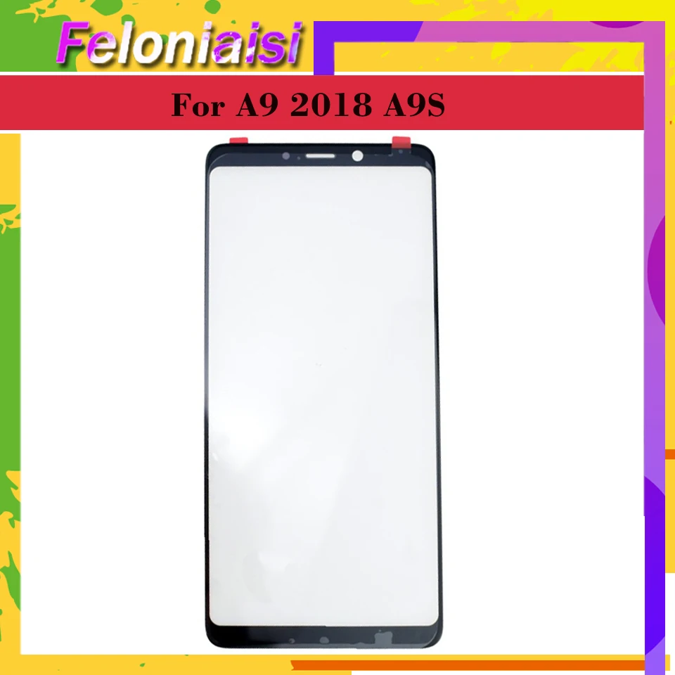

6.3 inch For Galaxy A9 (2018) A920 SM-A920F A9s A9200 SM-A9200 Front Outer Glass Touch Screen Lens Replacement