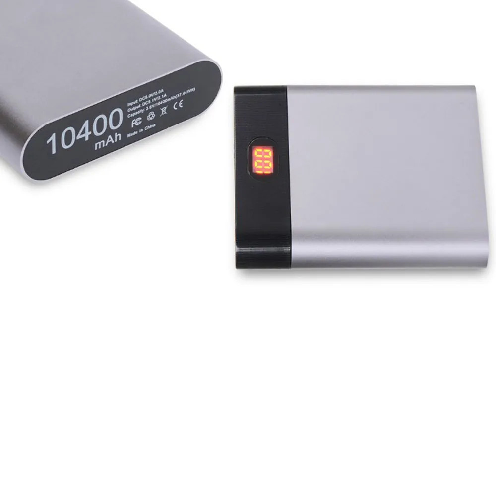 5V Dual USB 4X18650 Внешний Аккумулятор Чехол комплект зарядное устройство коробка для смартфонов Sept 17