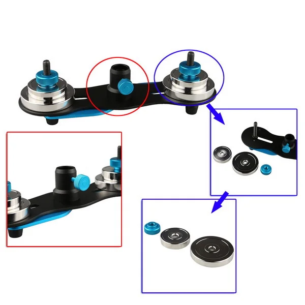 Стабилизатор FOTGA для цифровой зеркальной камеры Ручной Steadycam видеокамеры